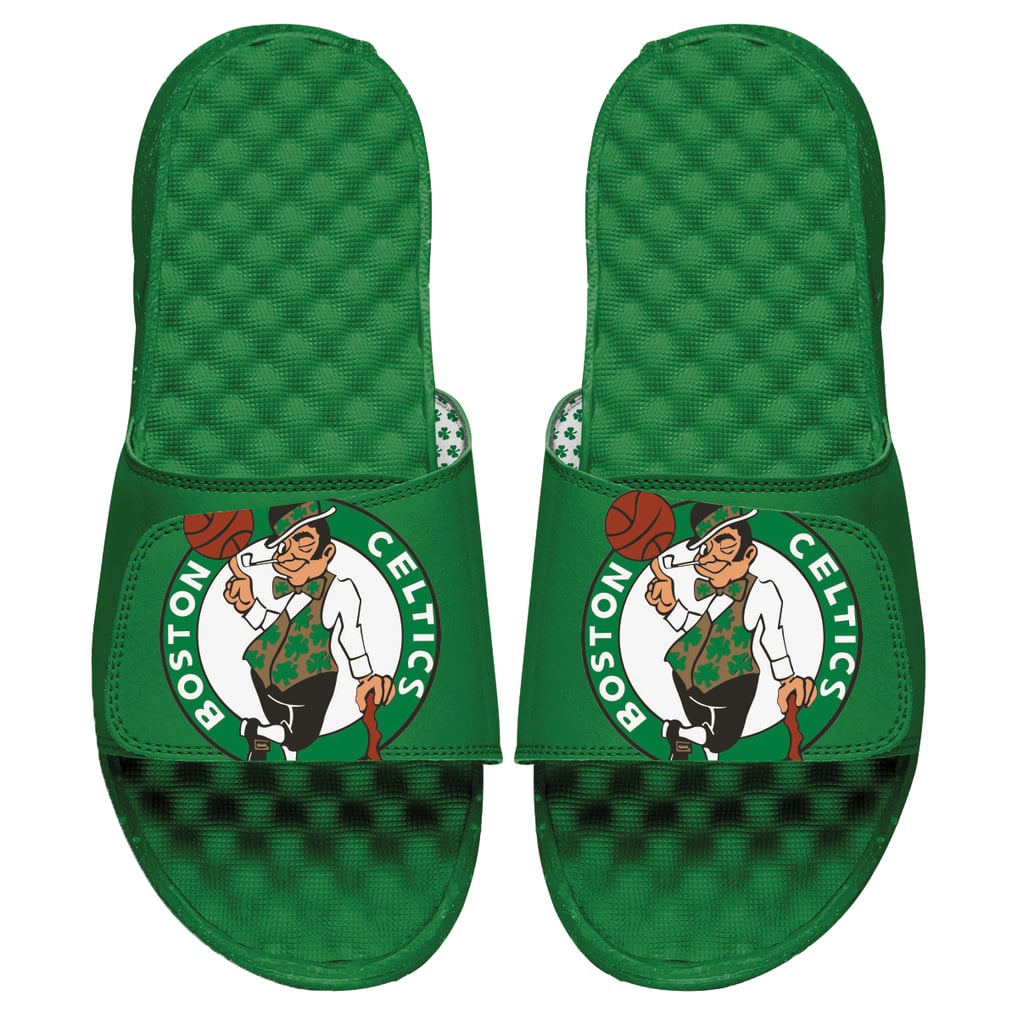 Boston Celtics ISlide Primary Logo Slide Sandals - Green