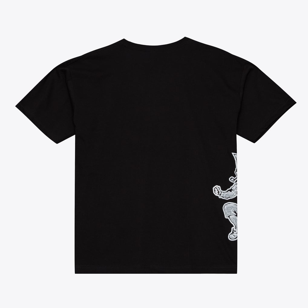 Boston Celtics Mitchell & Ness Chrome Heritage T-Shirt - Black