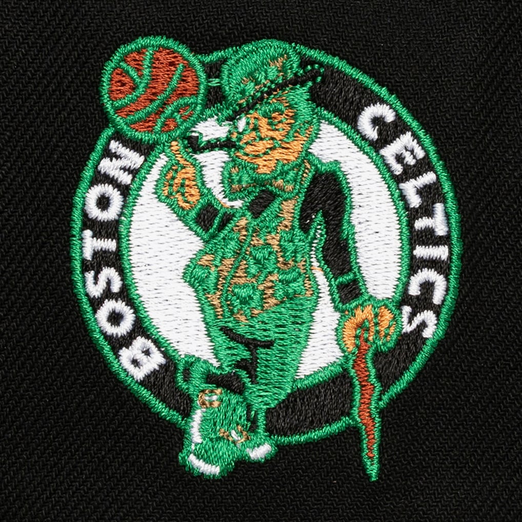  Boston Celtics Mitchell & Ness Class Act Pro Snapback Hat - Black