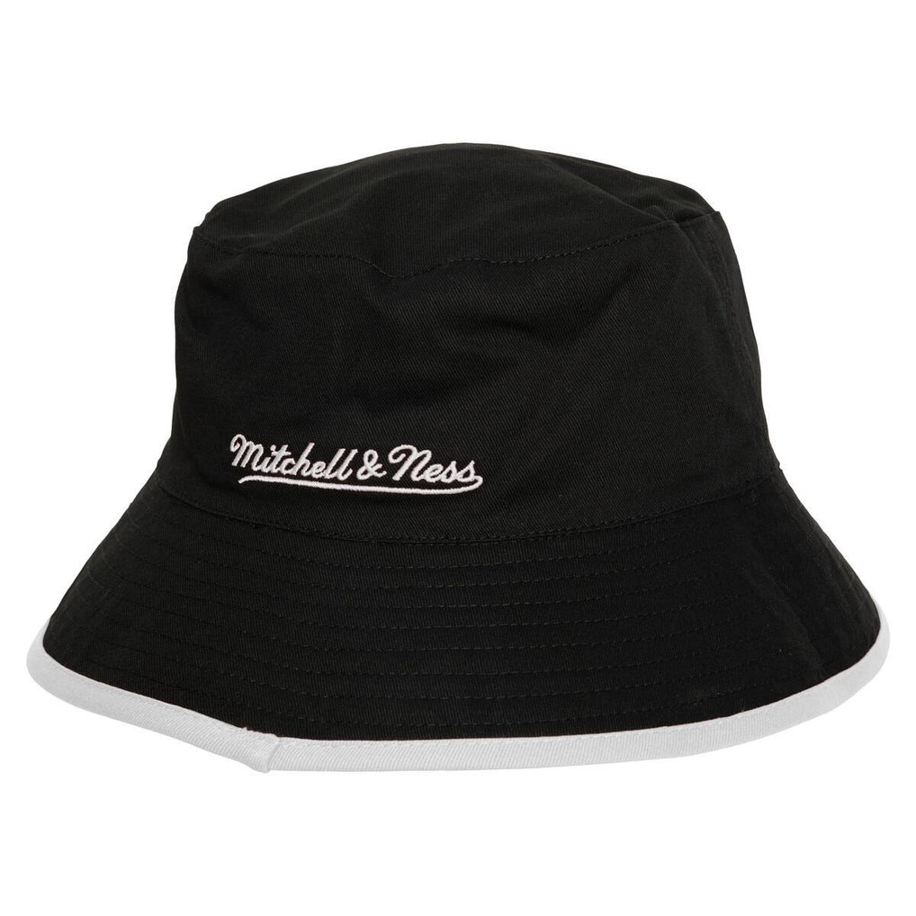 Boston Celtics Mitchell & Ness Flip It Reversible Bucket Hat - Black
