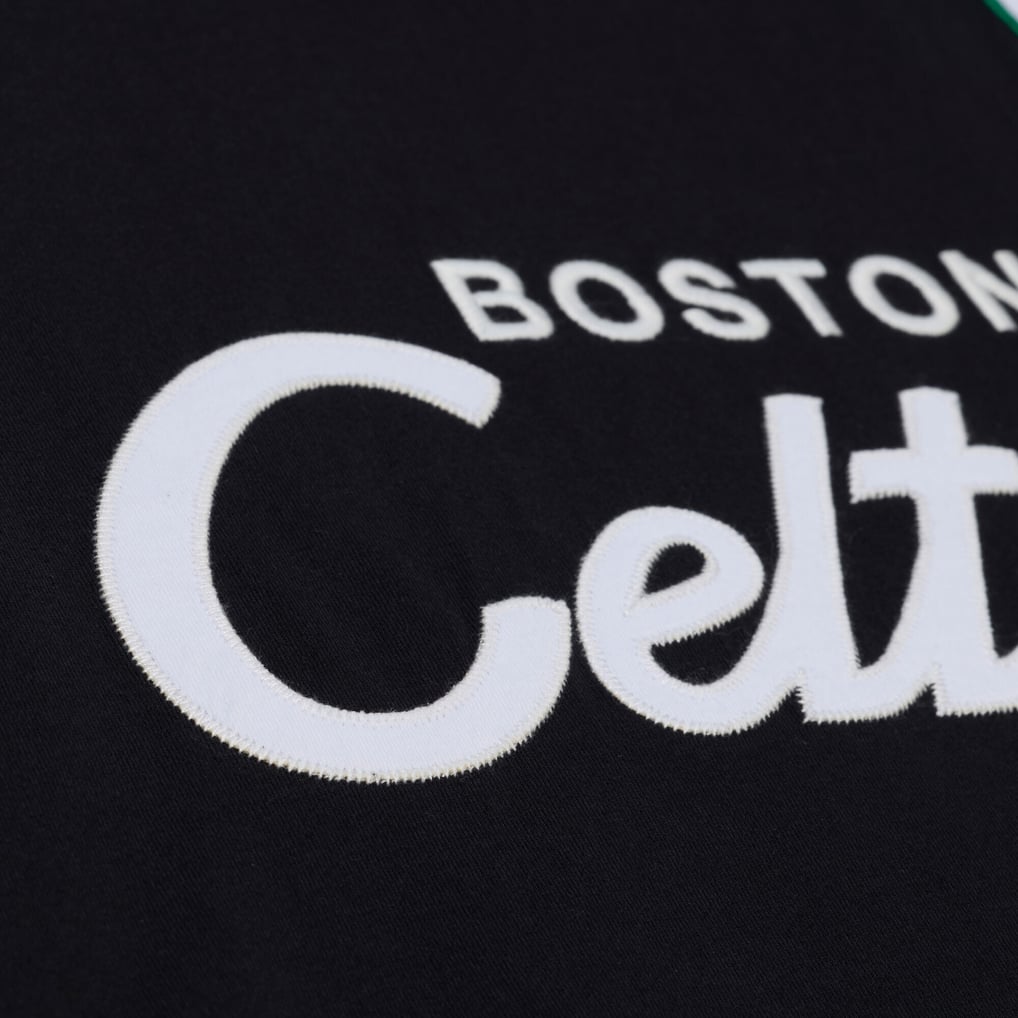 Boston Celtics Mitchell & Ness Head Coach T-Shirt - Black