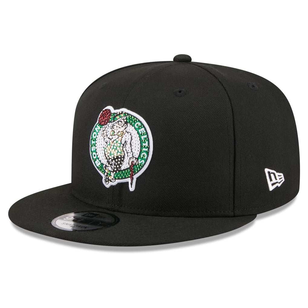 Boston Celtics New Era 2026 NBA Draft Crystal 9FIFTY Snapback Hat - Black