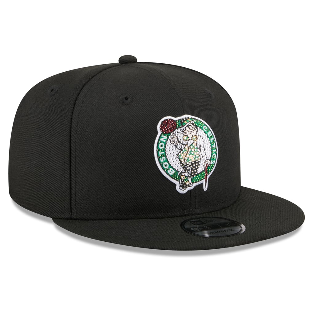 Boston Celtics New Era 2026 NBA Draft Crystal 9FIFTY Snapback Hat - Black