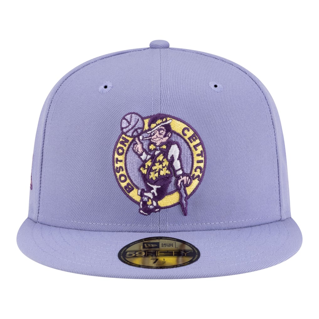 Boston Celtics New Era Color Pack 59FIFTY Fitted Hat - Lavender