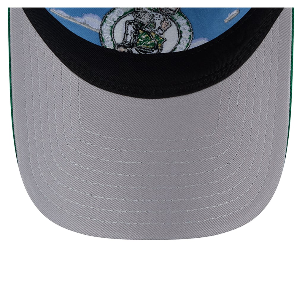 Boston Celtics New Era Clouds 9TWENTY Adjustable Hat - Powder Blue