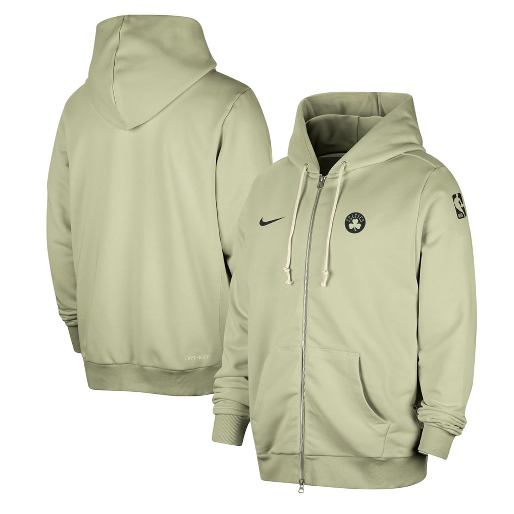 Boston Celtics Nike Authentic Standard Issue Full-Zip Hoodie Jacket - Green