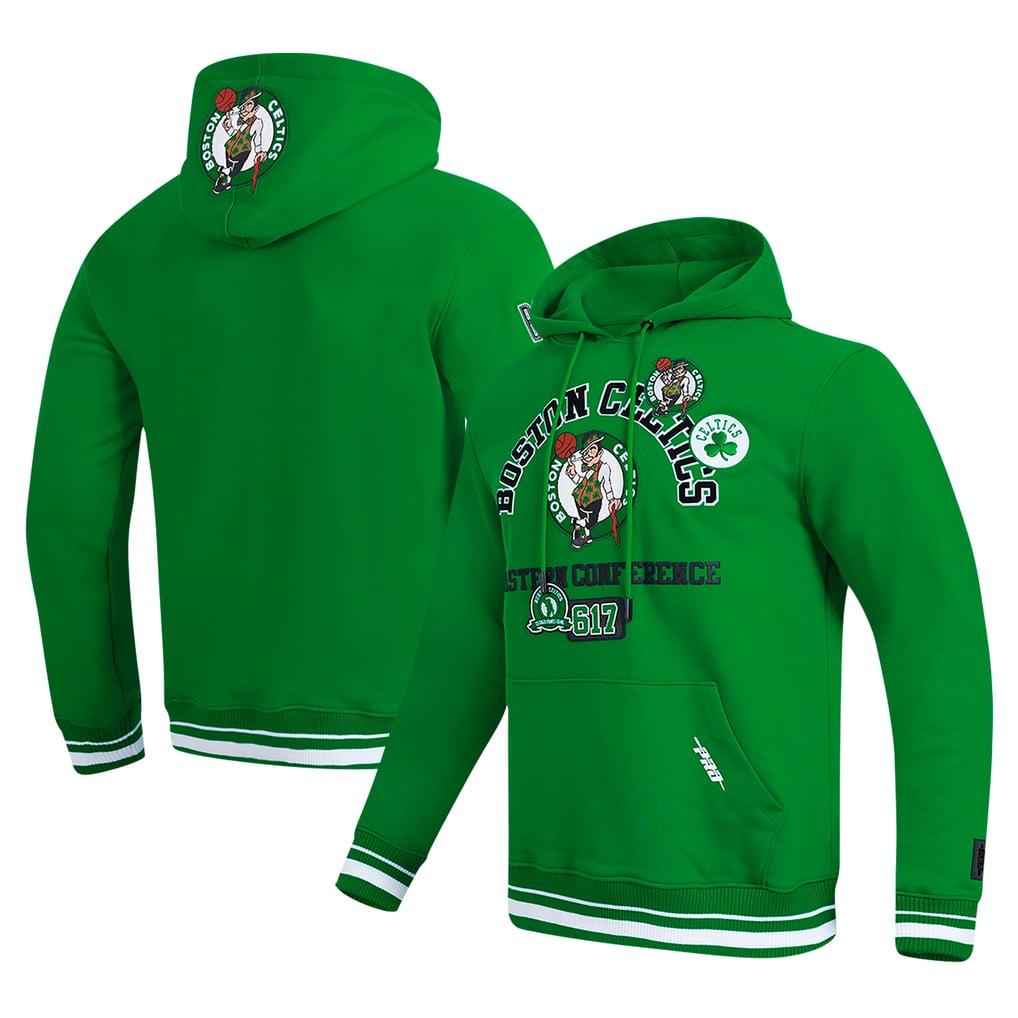Boston Celtics Pro Standard Area Code Pullover Hoodie - Kelly Green