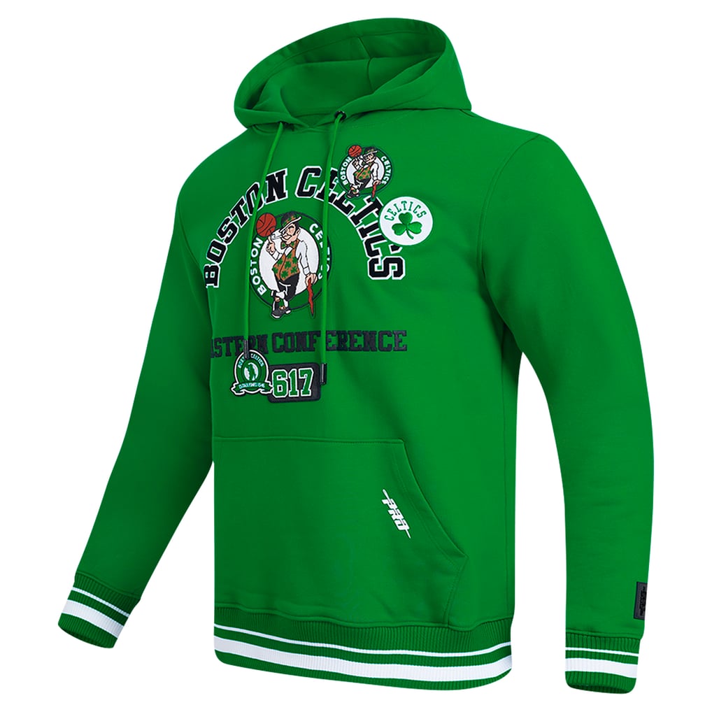 Boston Celtics Pro Standard Area Code Pullover Hoodie - Kelly Green