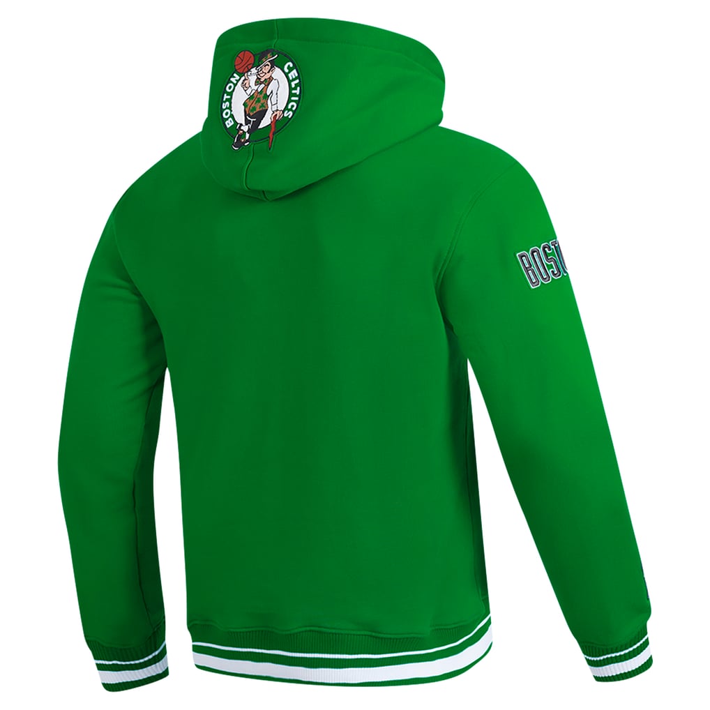 Boston Celtics Pro Standard Area Code Pullover Hoodie - Kelly Green