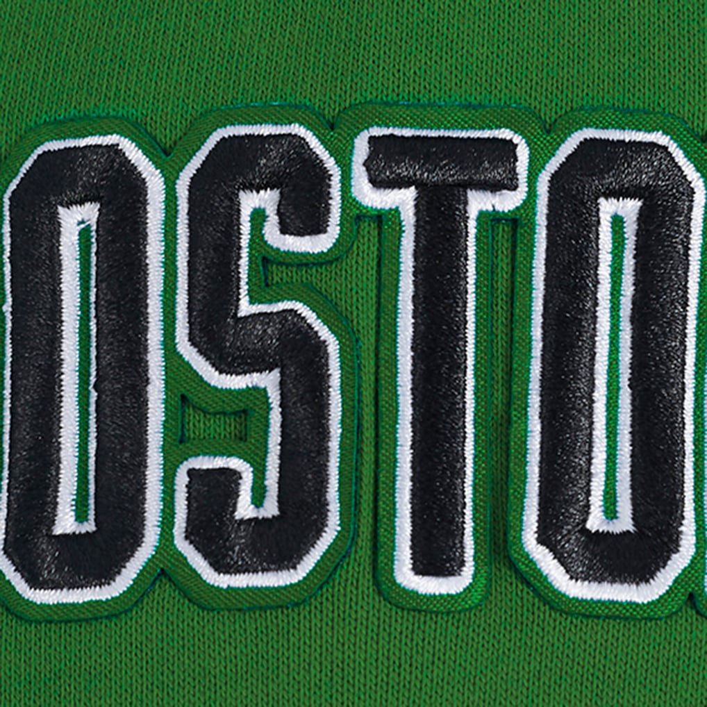 Boston Celtics Pro Standard Area Code Pullover Hoodie - Kelly Green