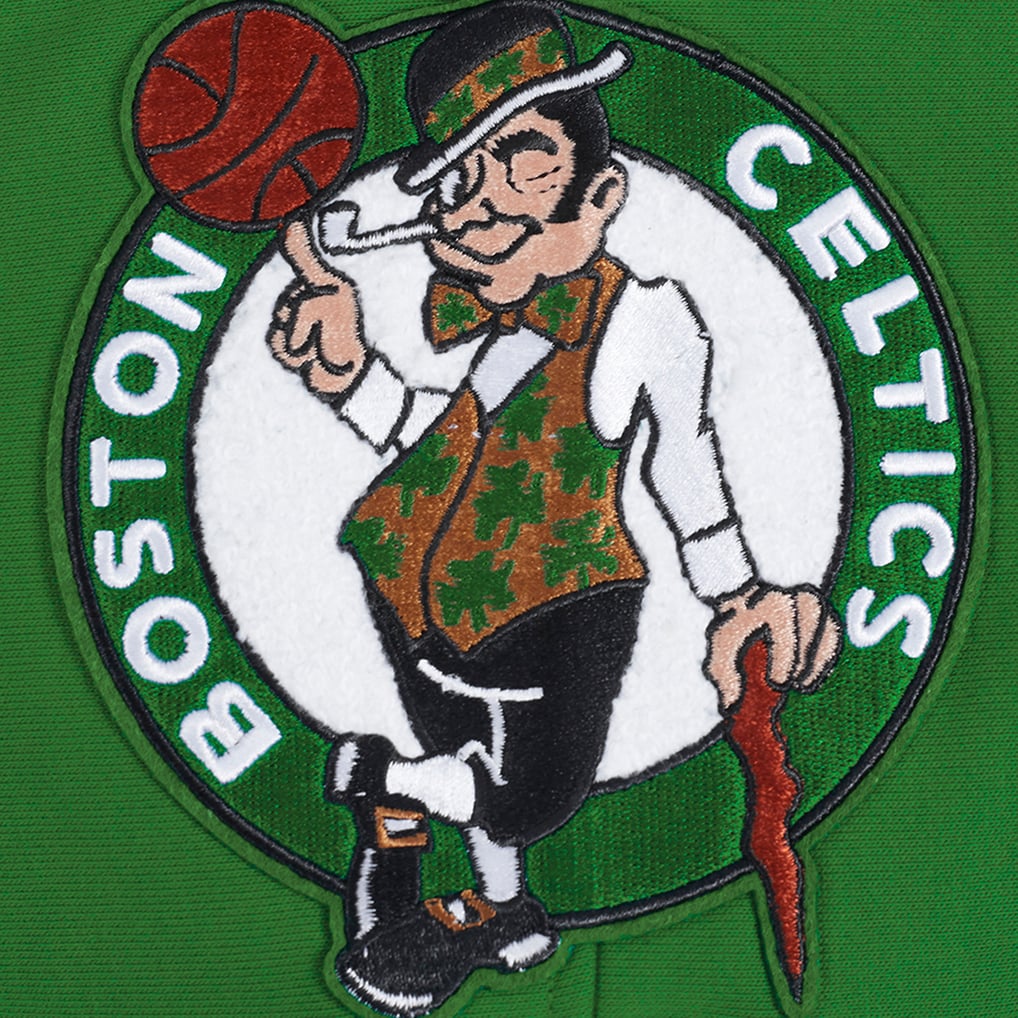 Boston Celtics Pro Standard Area Code Pullover Hoodie - Kelly Green