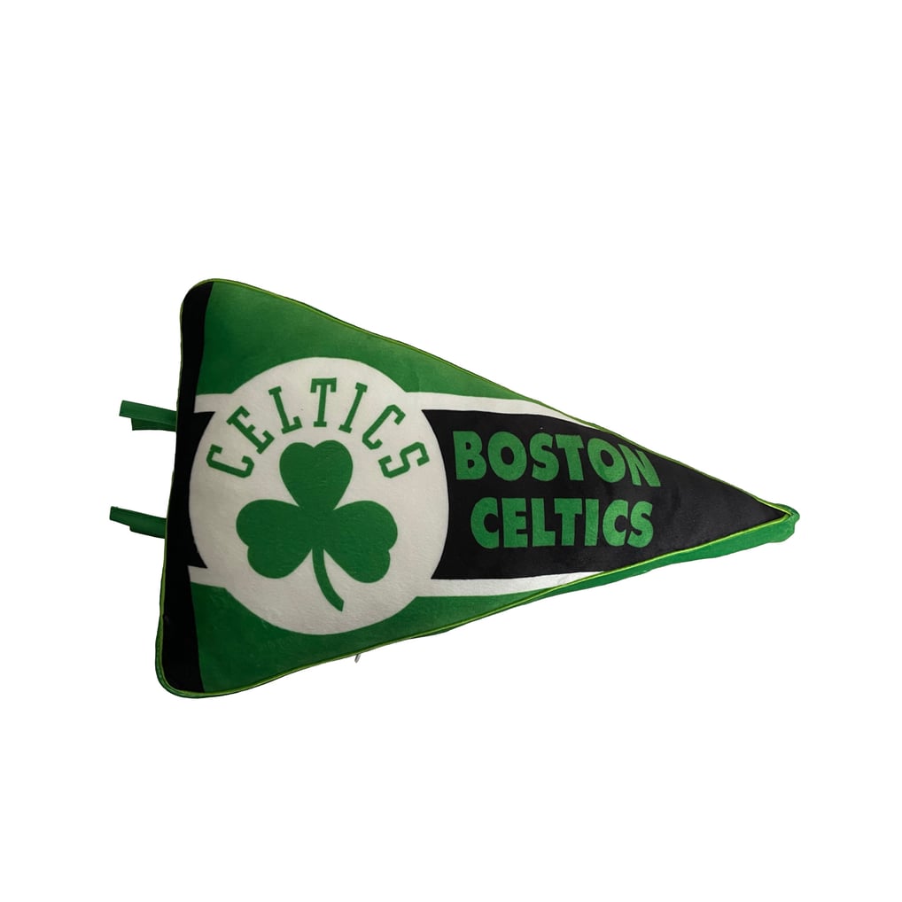  Boston Celtics Pegasus Half Stripe Pennant Pillow
