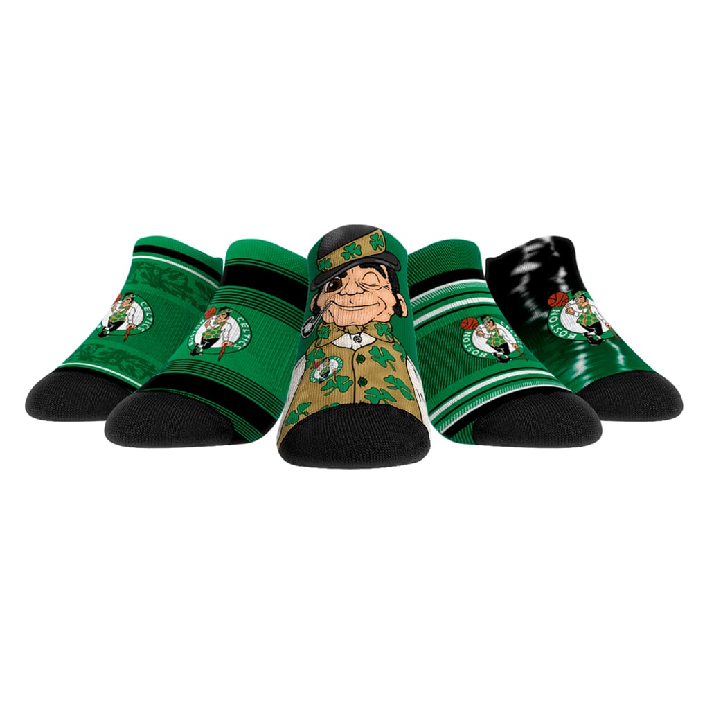 Boston Celtics Rock Em Socks Unisex Super Fan 5-Pack Low-Cut Socks