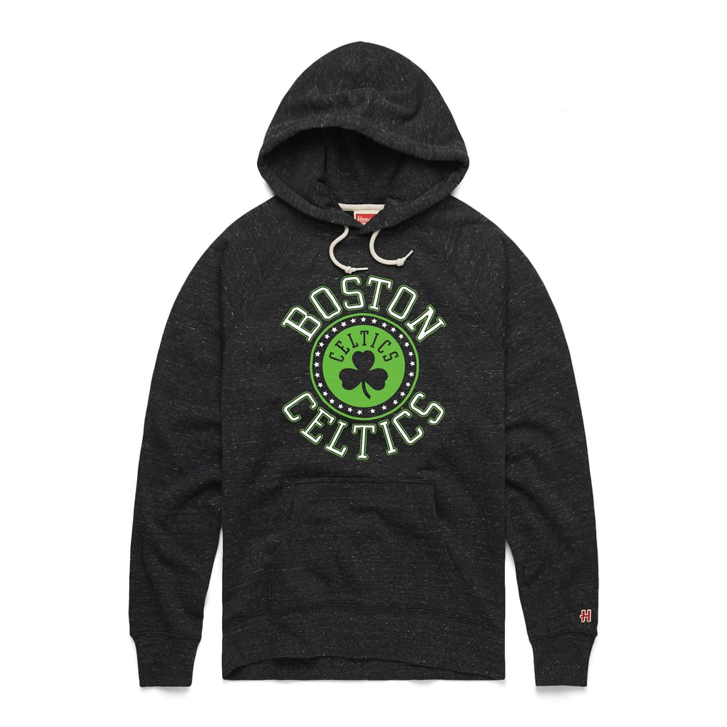 Boston Celtics Homage Unisex Hometown Edition Tri-Blend Raglan Pullover Hoodie - Heather Black