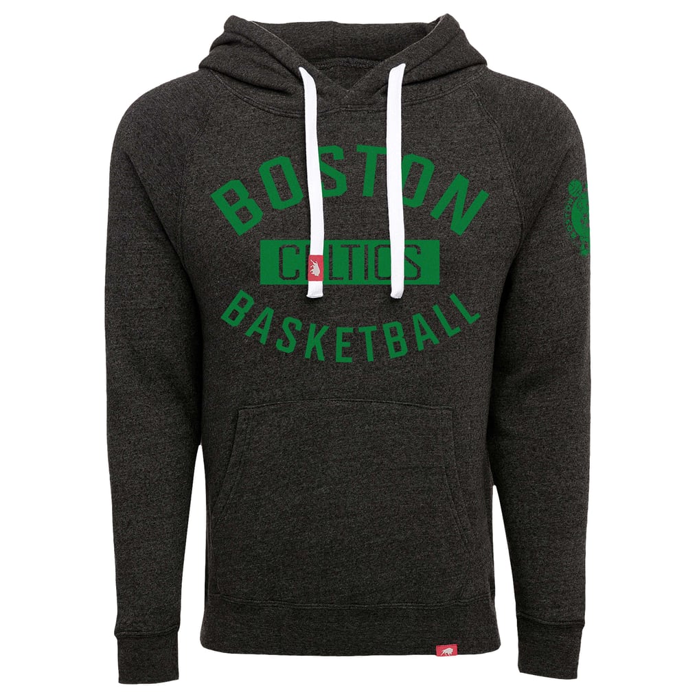  Boston Celtics Sportiqe Unisex  Olsen Tri-Blend Pullover Hoodie - Black