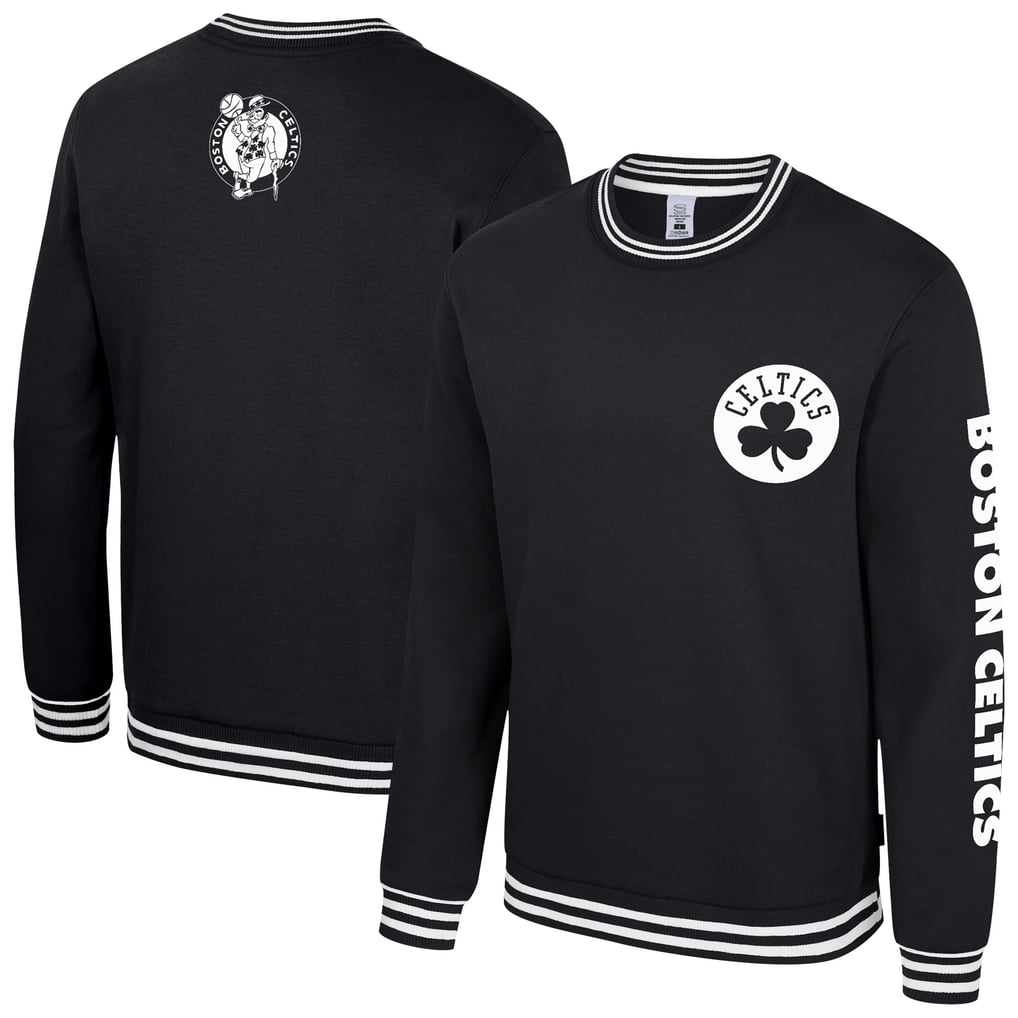 Boston Celtics Stadium Essentials Unisex Half-Time 2 Pullover Sweatshirt - Black