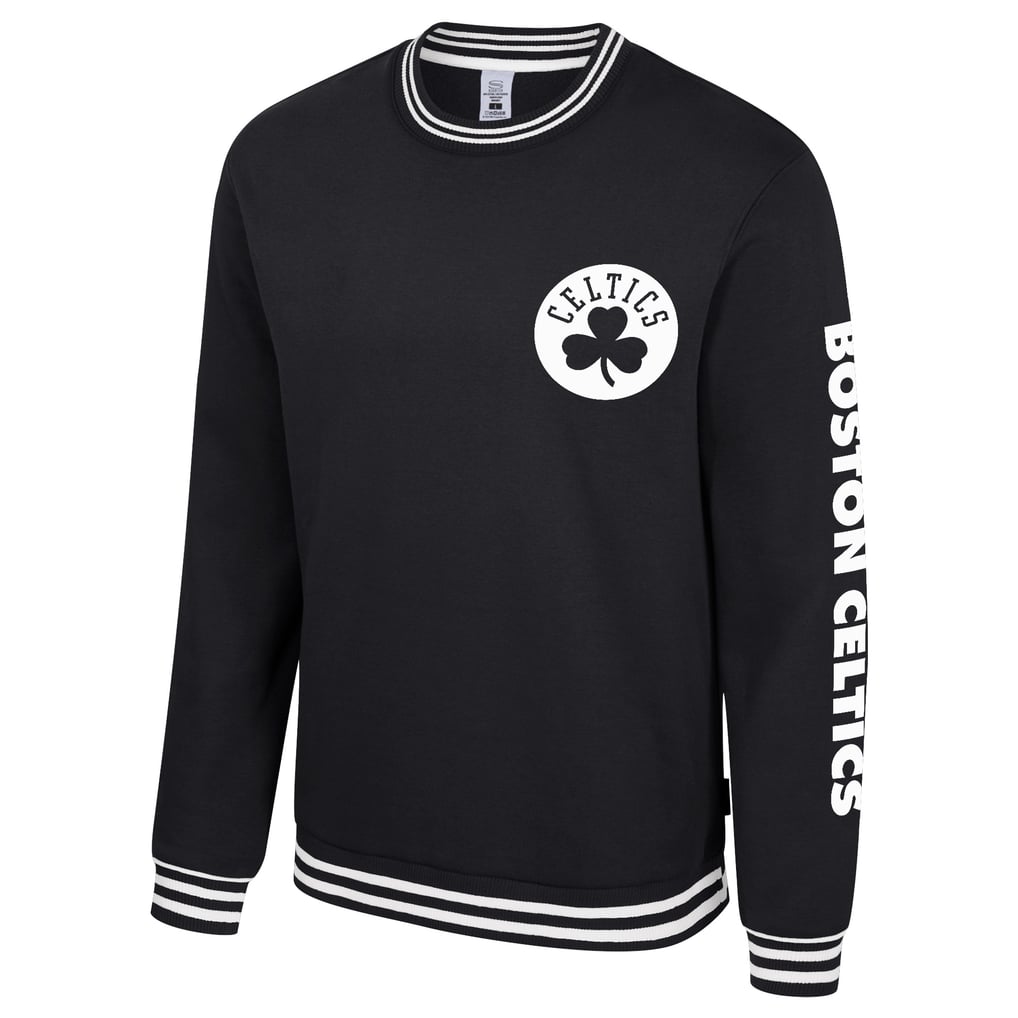 Boston Celtics Stadium Essentials Unisex Half-Time 2 Pullover Sweatshirt - Black