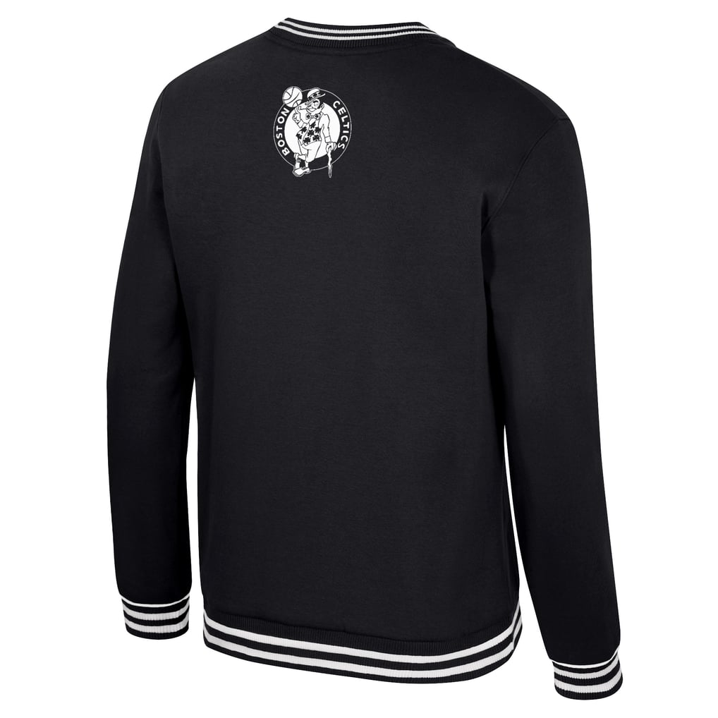 Boston Celtics Stadium Essentials Unisex Half-Time 2 Pullover Sweatshirt - Black