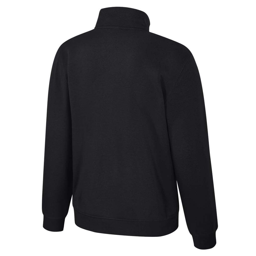 Boston Celtics Stadium Essentials Unisex Varsity Trainer Quarter-Zip Pullover - Black
