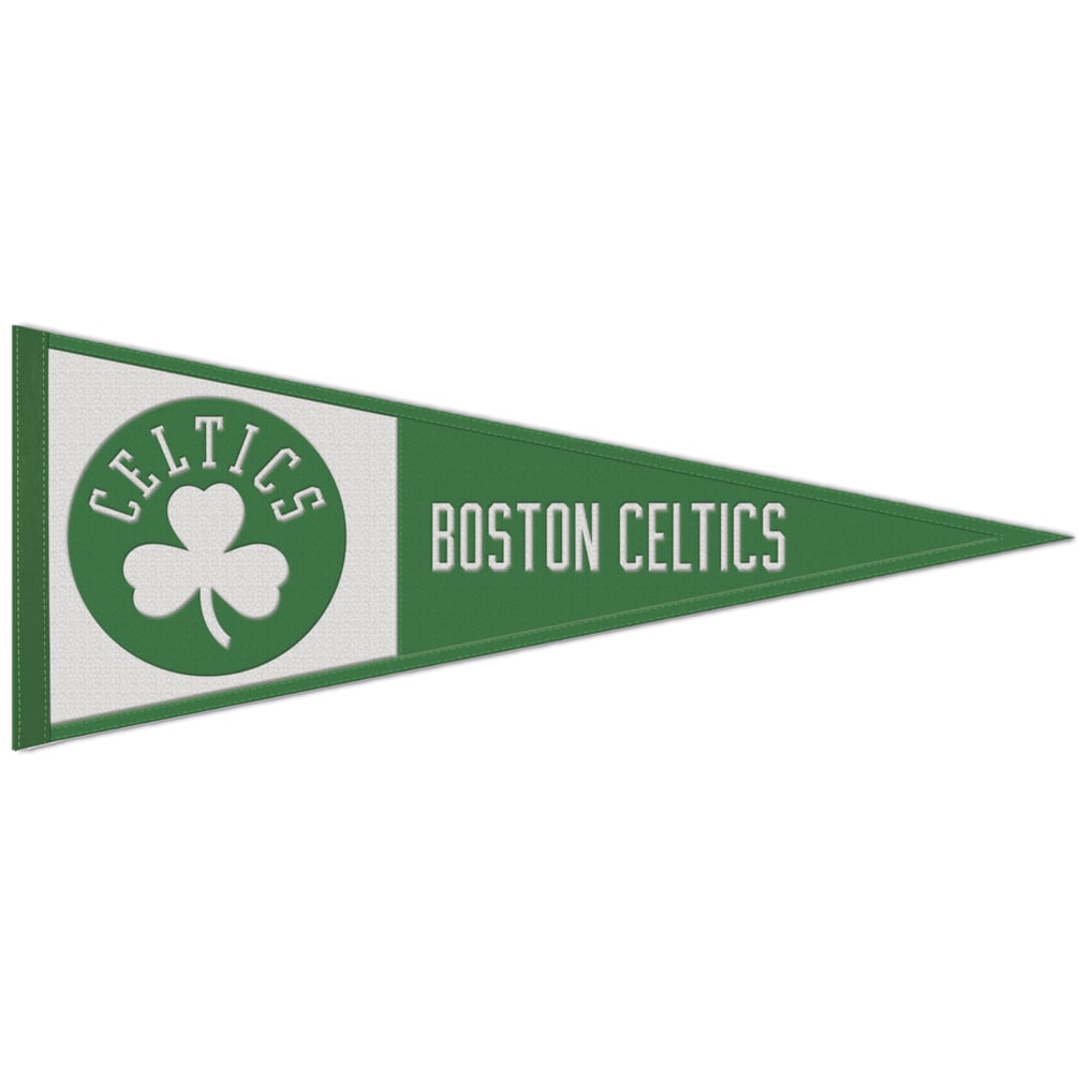 Boston Celtics WinCraft 13" x 32" Wool Primary Logo Pennant