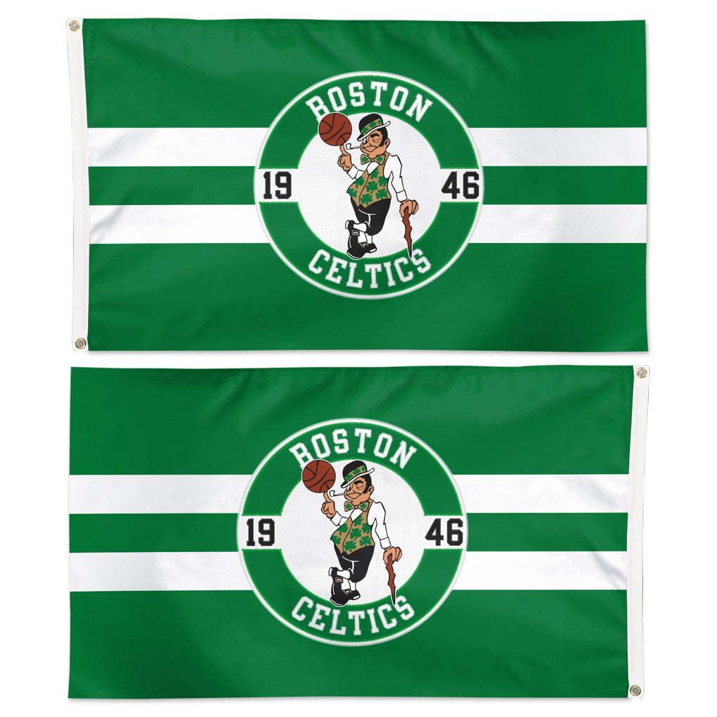 Boston Celtics WinCraft 3' x 5' Applique Flag