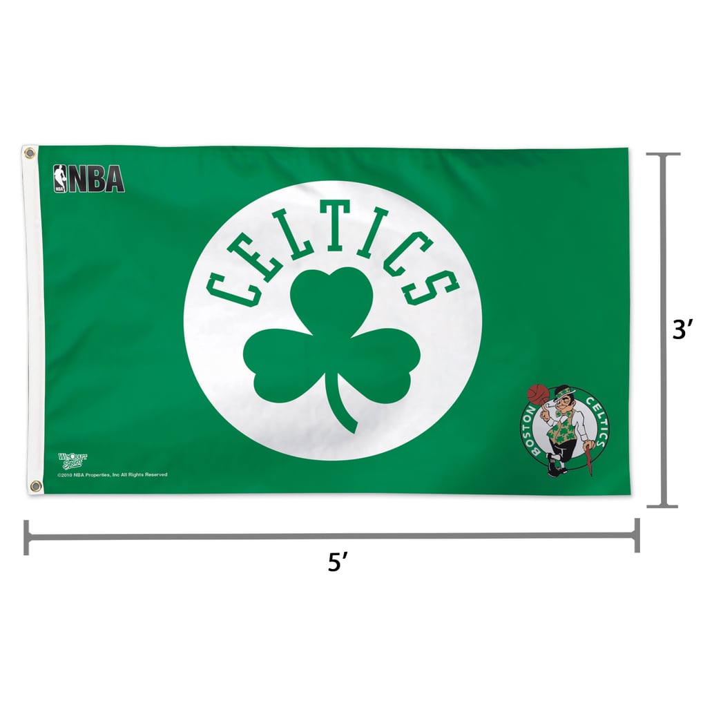 Boston Celtics WinCraft Single-Sided 3' x 5' Deluxe Team Logo Flag