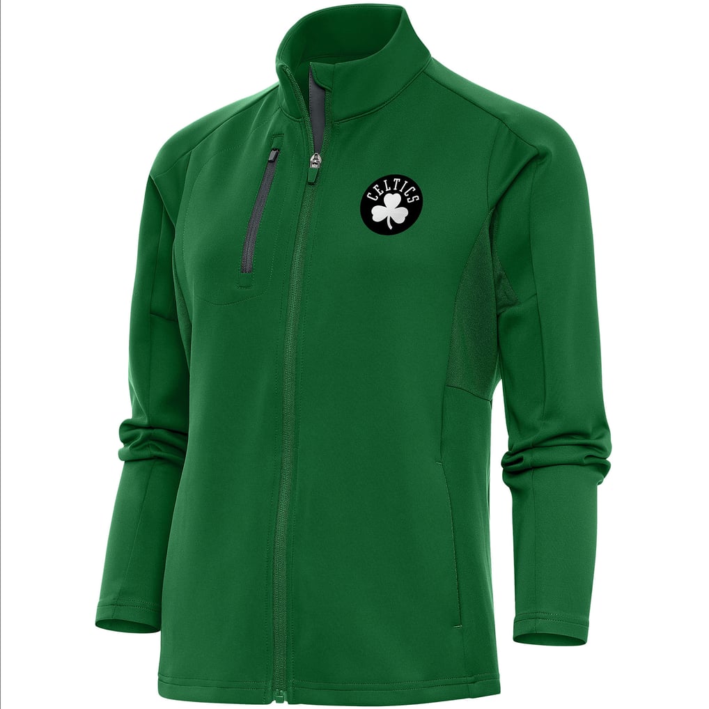 Boston Celtics Antigua Women's Brushed Metallic Generation Full-Zip Jacket – Kelly Green