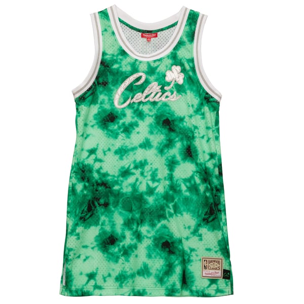 boston jersey dress Celtics Mitchell & Ness Women's Hardwood Classics Galaxy Tank Top Womens dresses