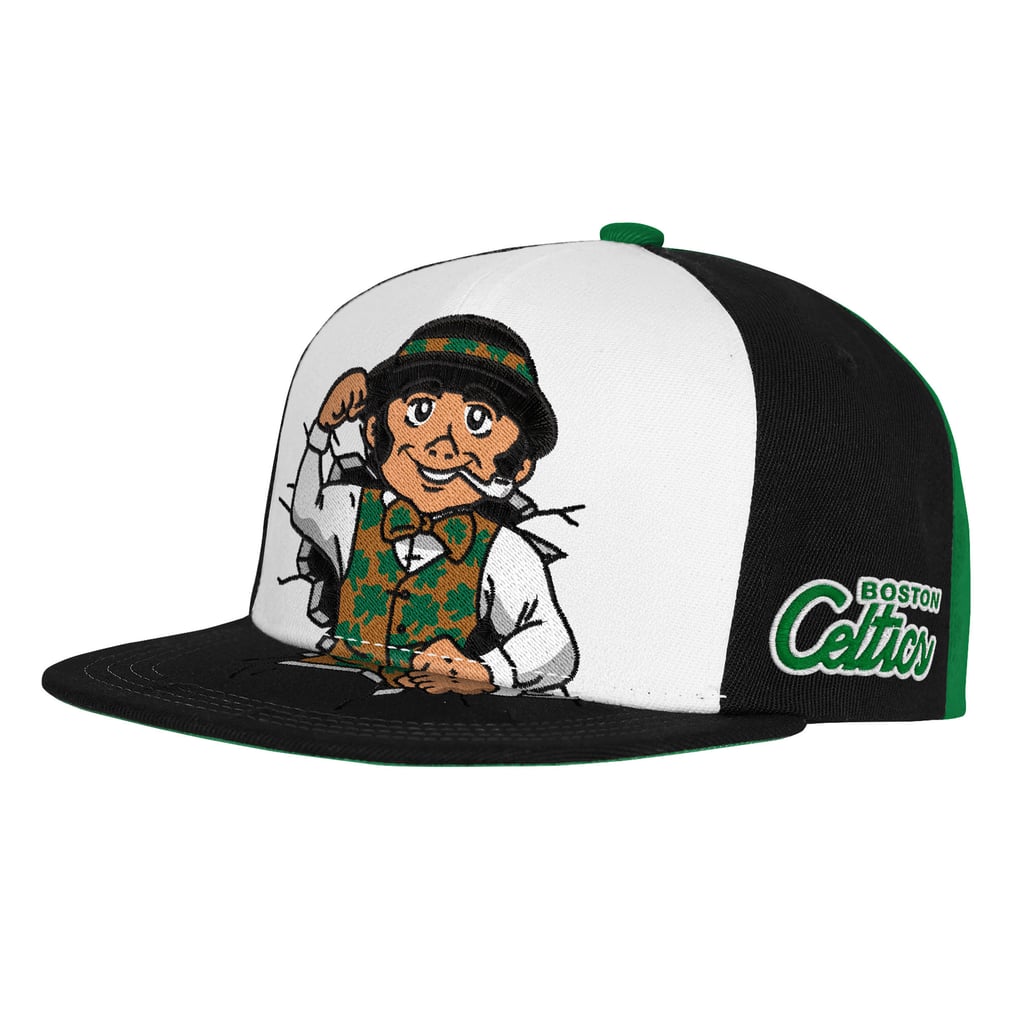  Boston Celtics Mitchell & Ness Youth Mascot Snapback Hat - Green