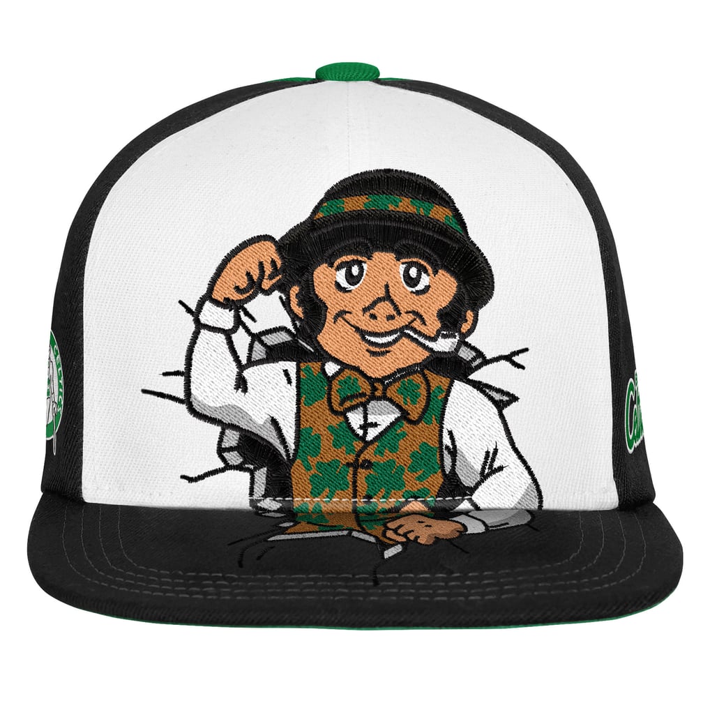  Boston Celtics Mitchell & Ness Youth Mascot Snapback Hat - Green