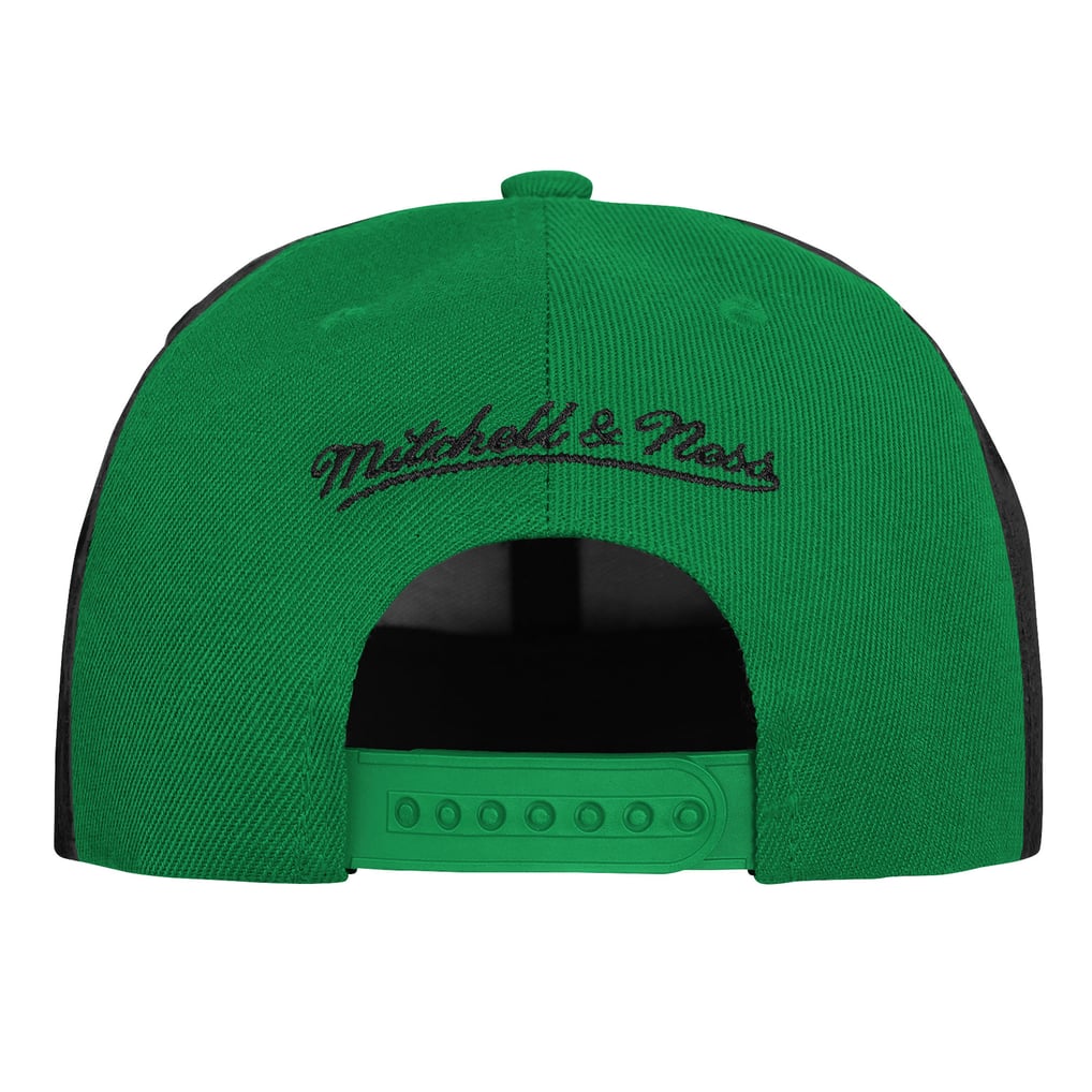  Boston Celtics Mitchell & Ness Youth Mascot Snapback Hat - Green