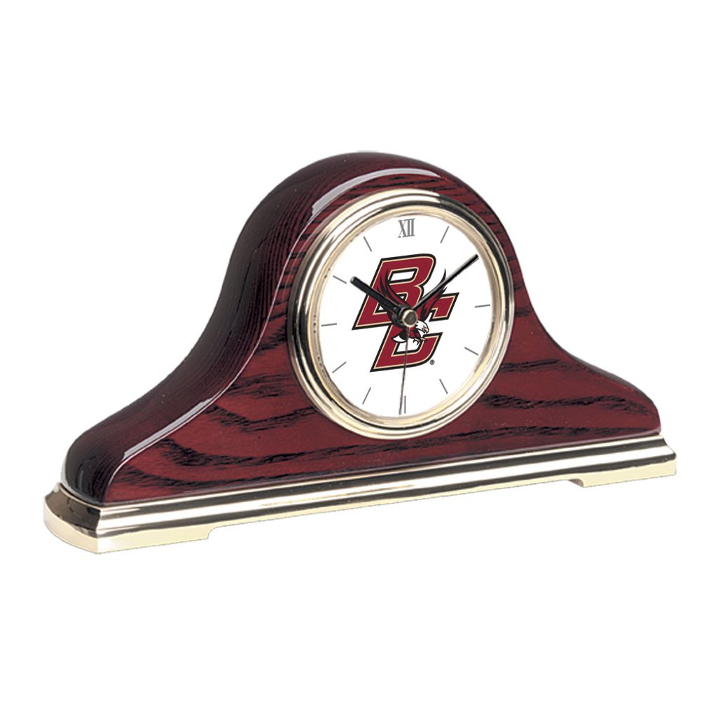 Boston College Eagles Primary Team Logo Mantle Clock