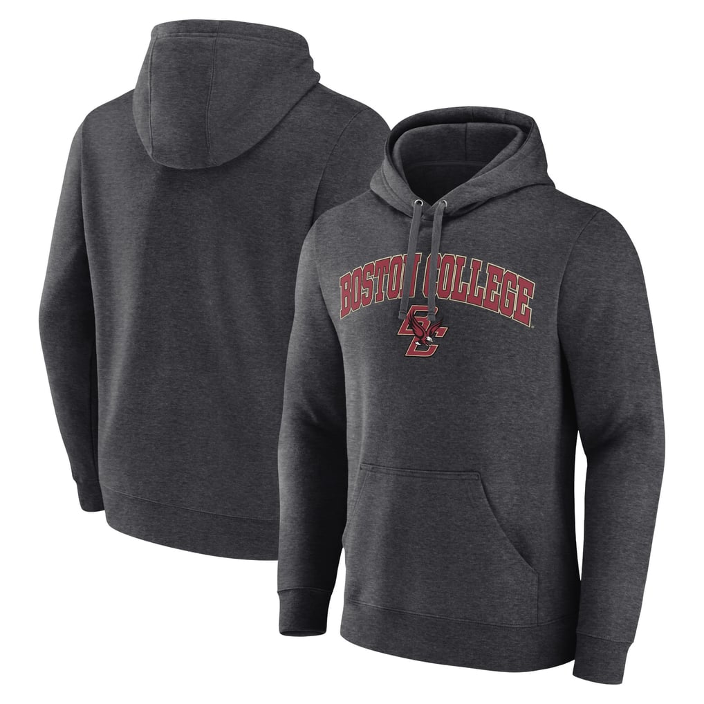 Boston College Eagles Campus Pullover Hoodie - Charcoal
