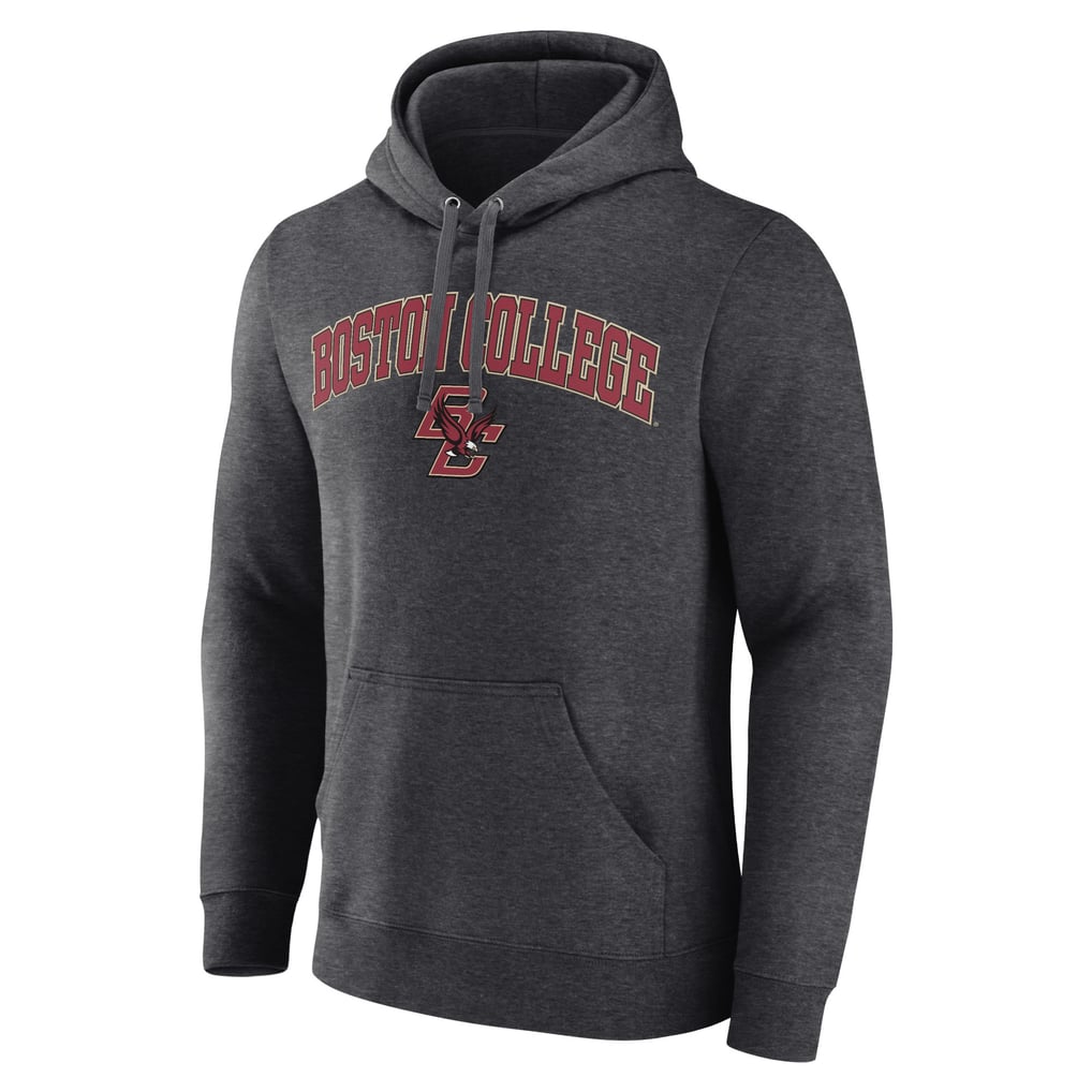 Boston College Eagles Campus Pullover Hoodie - Charcoal