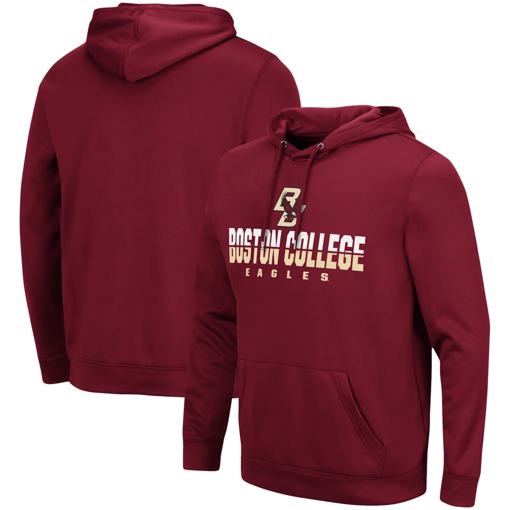 Boston College Eagles Colosseum Lantern Pullover Hoodie - Maroon
