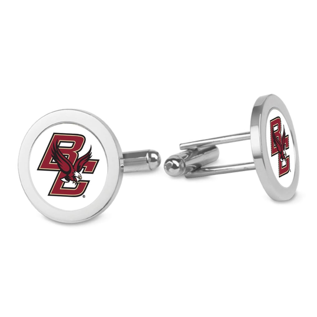 Boston College Eagles Logo Cufflinks - Silver