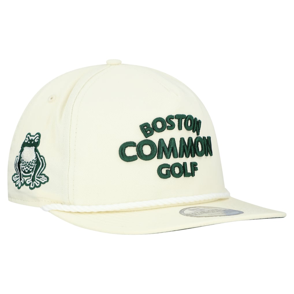  Boston Common Golf New Era Adjustable Golfer Hat - Cream
