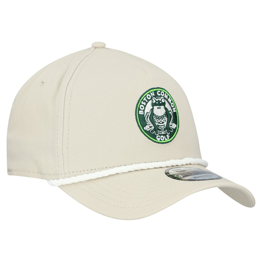  Boston Common Golf New Era 9FORTY A-Frame Adjustable Rope Hat - Stone