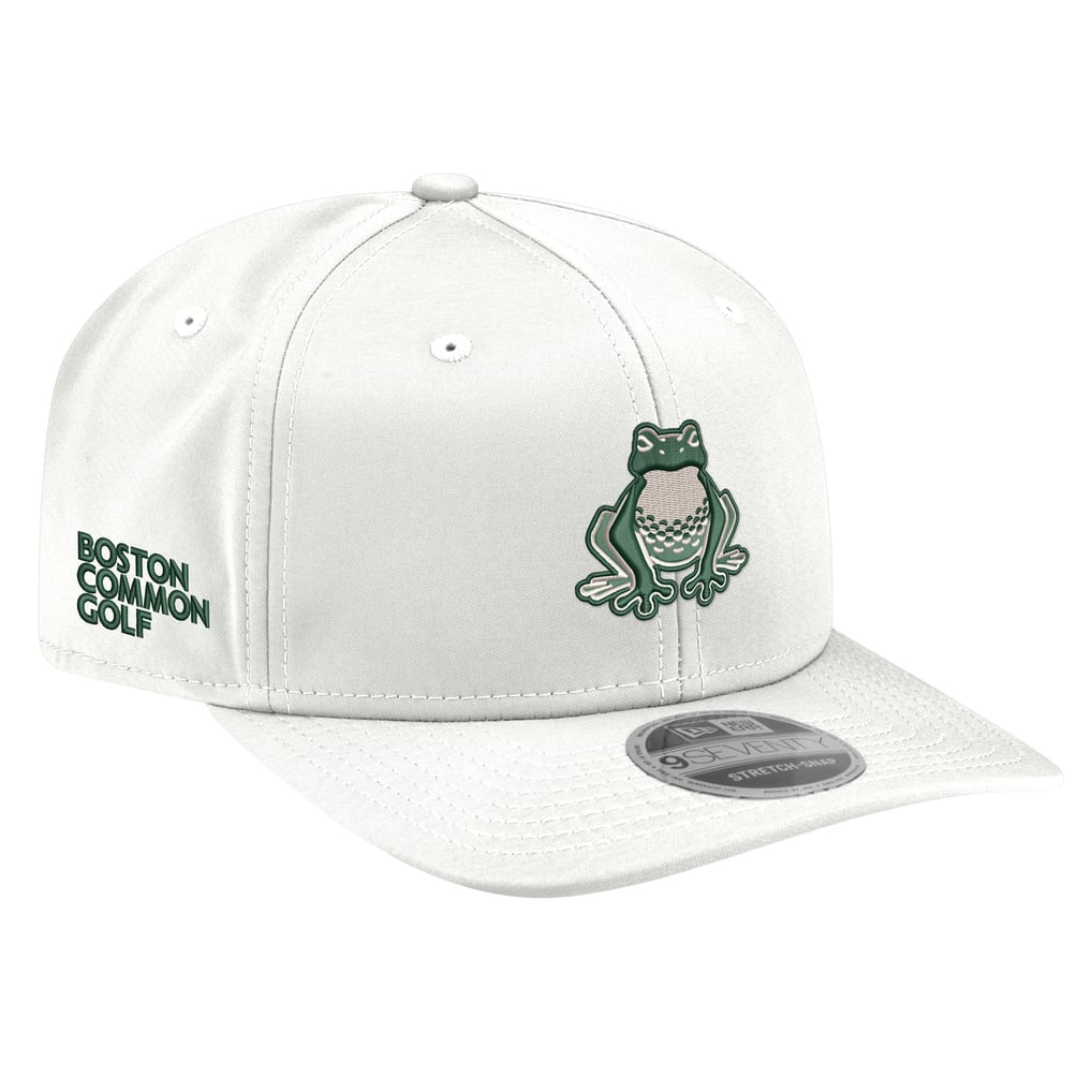  Boston Common Golf New Era Team COOLERA 9SEVENTY Adjustable Hat - White