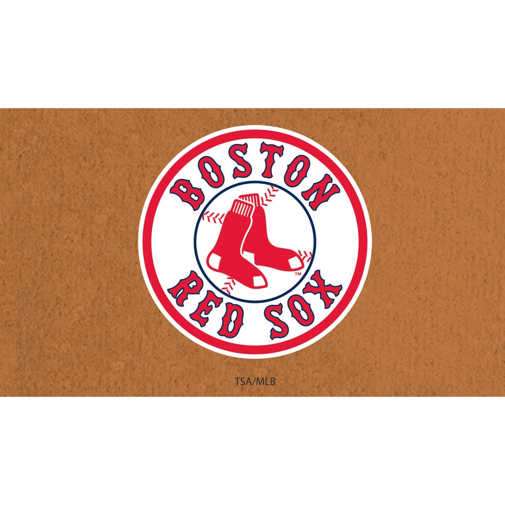  Boston Red Sox 28" x 16" Primary Logo Coir Mat