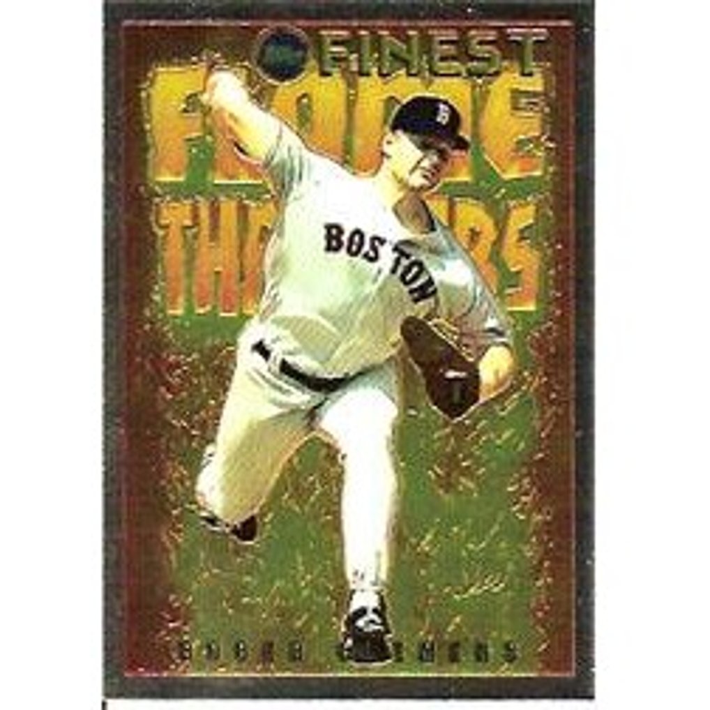 1995 Finest Flame Throwers #FT2 Roger Clemens