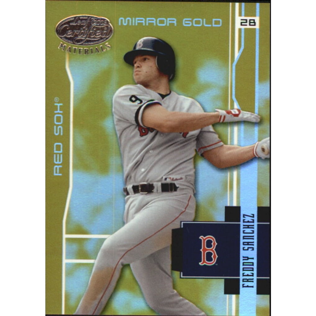 2003 Leaf Certified Materials Mirror Gold #25 Freddy Sanchez