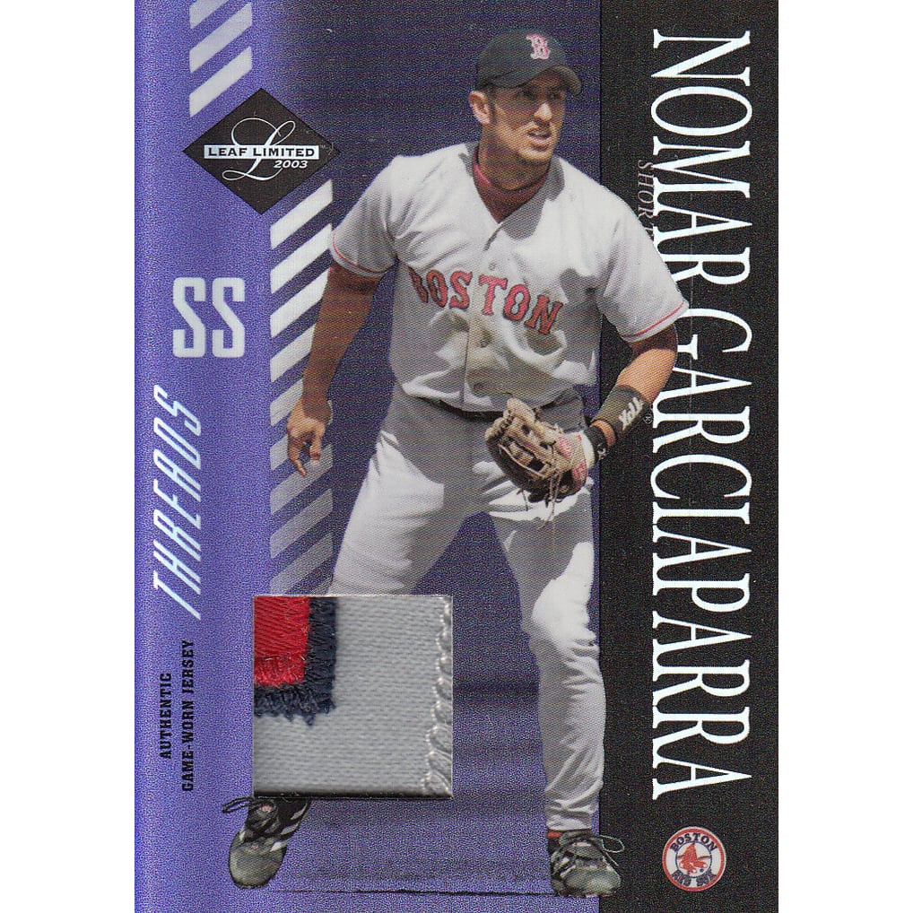 2003 Leaf Limited Threads Prime #130 Nomar Garciaparra A