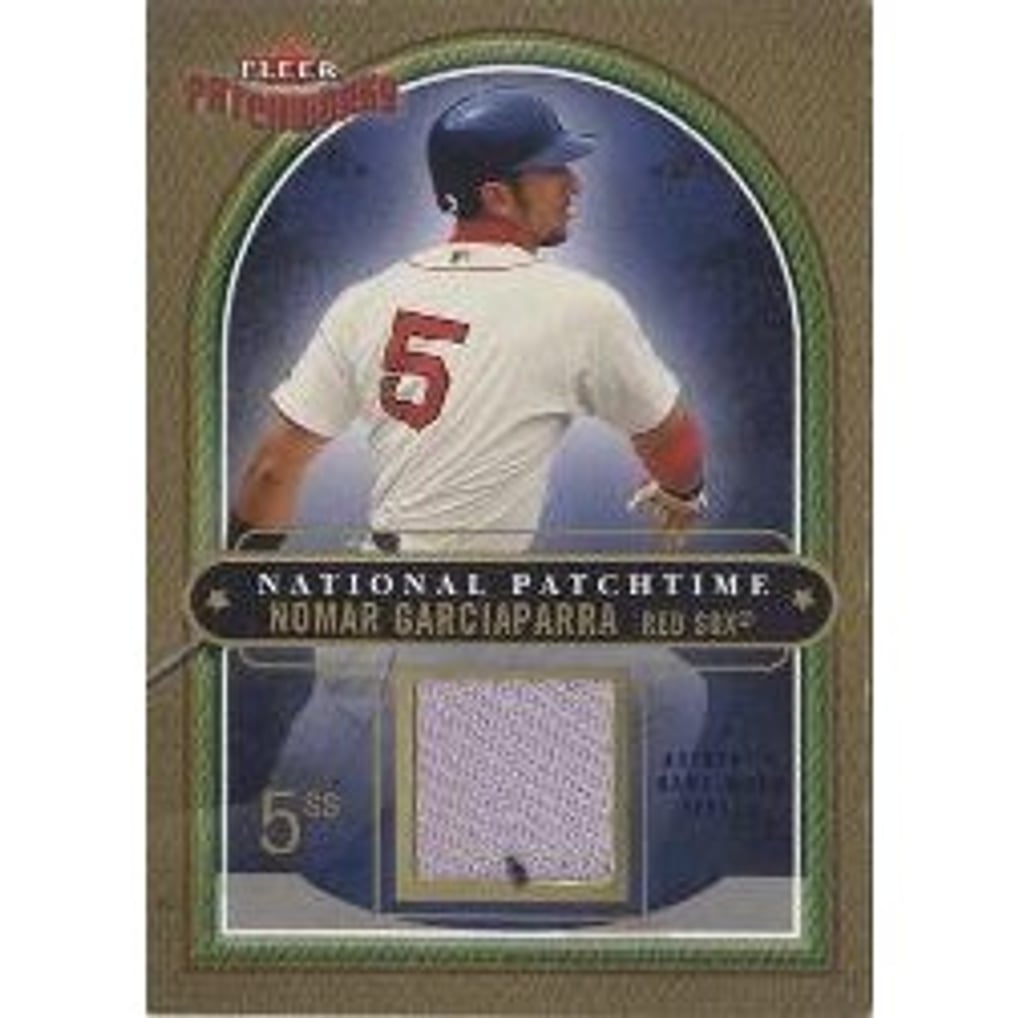 2004 Fleer Patchworks National Patchtime #NG Nomar Garciaparra
