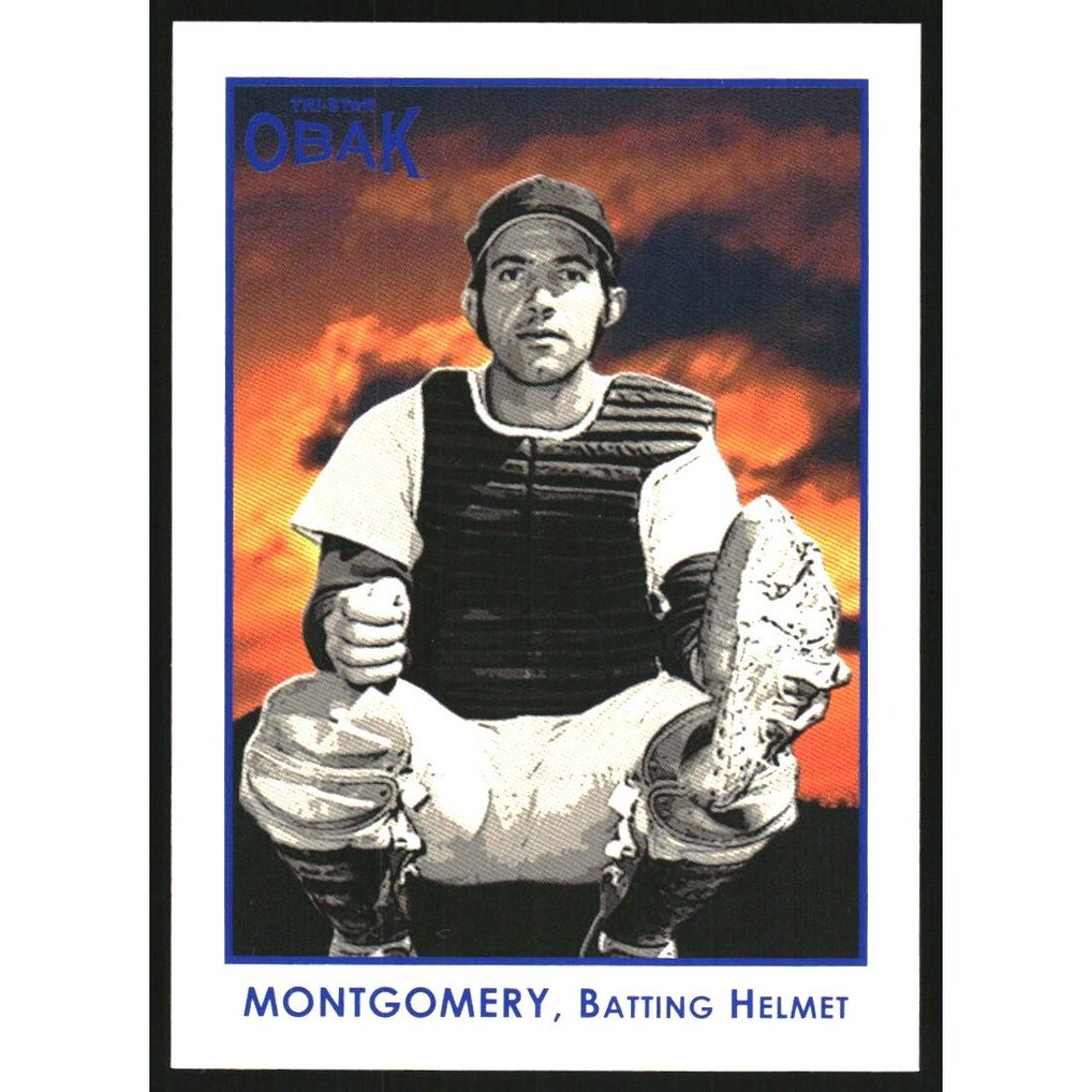 2011 TRISTAR Obak Blue #26 Bob Montgomery