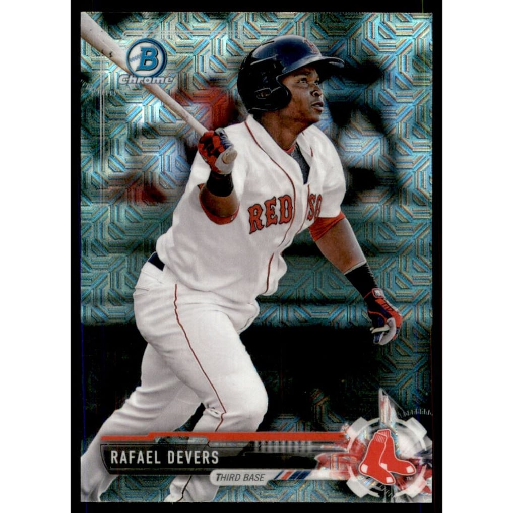 2017 Bowman Chrome Mega Box Prospects Refractors #BCP101 Rafael Devers