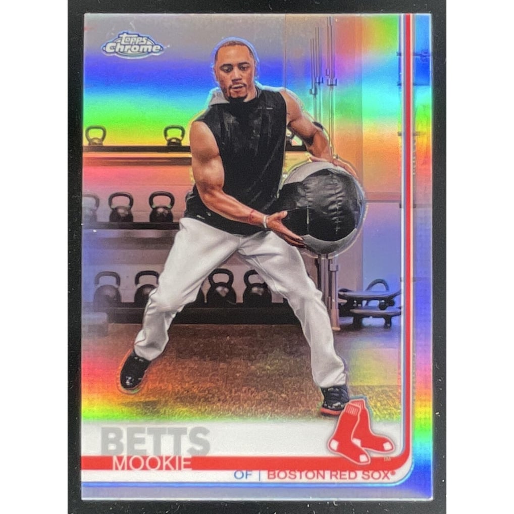 2019 Topps Chrome #50b Mookie Betts SP VAR