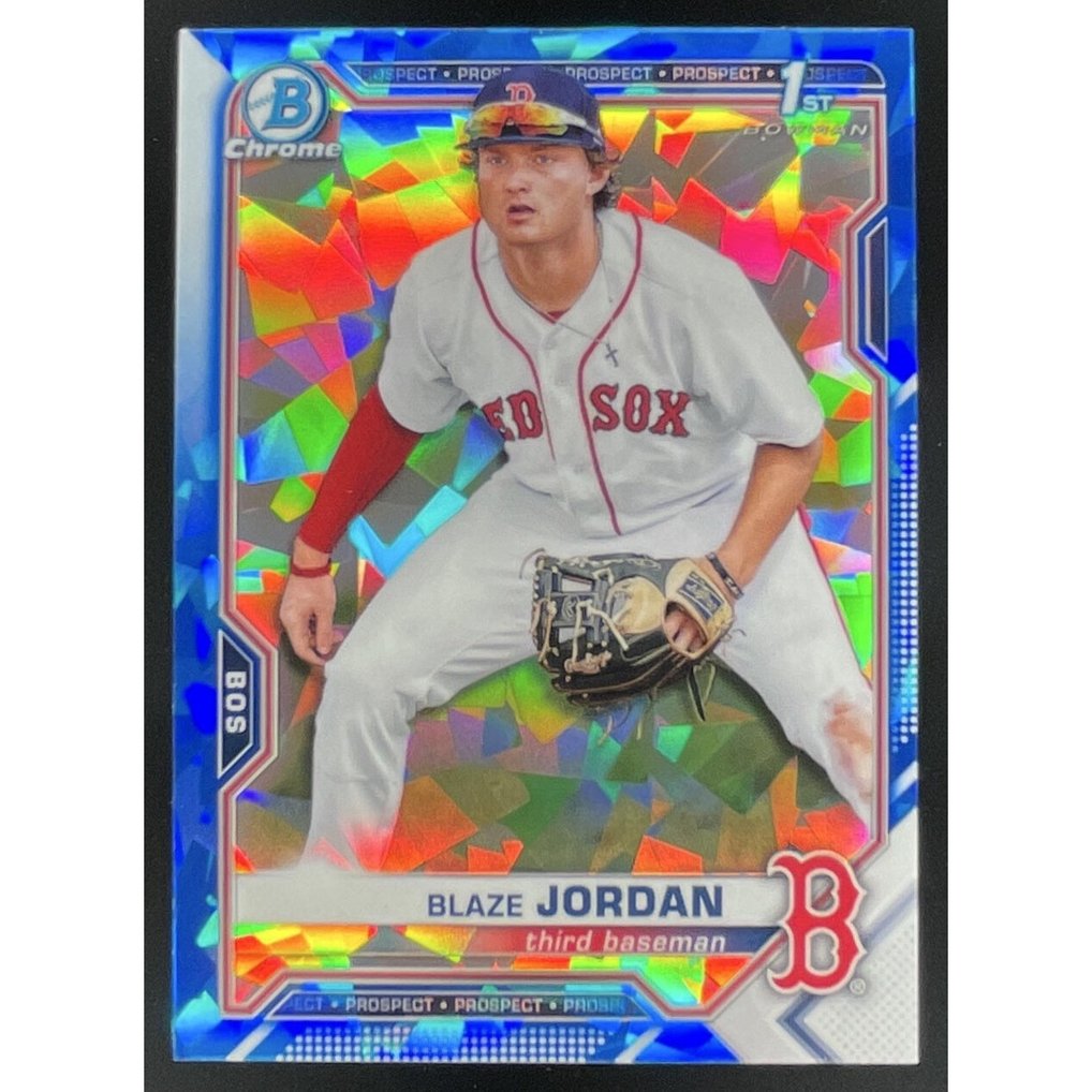 2021 Bowman Sapphire Chrome #BCP-71 Blaze Jordan RC