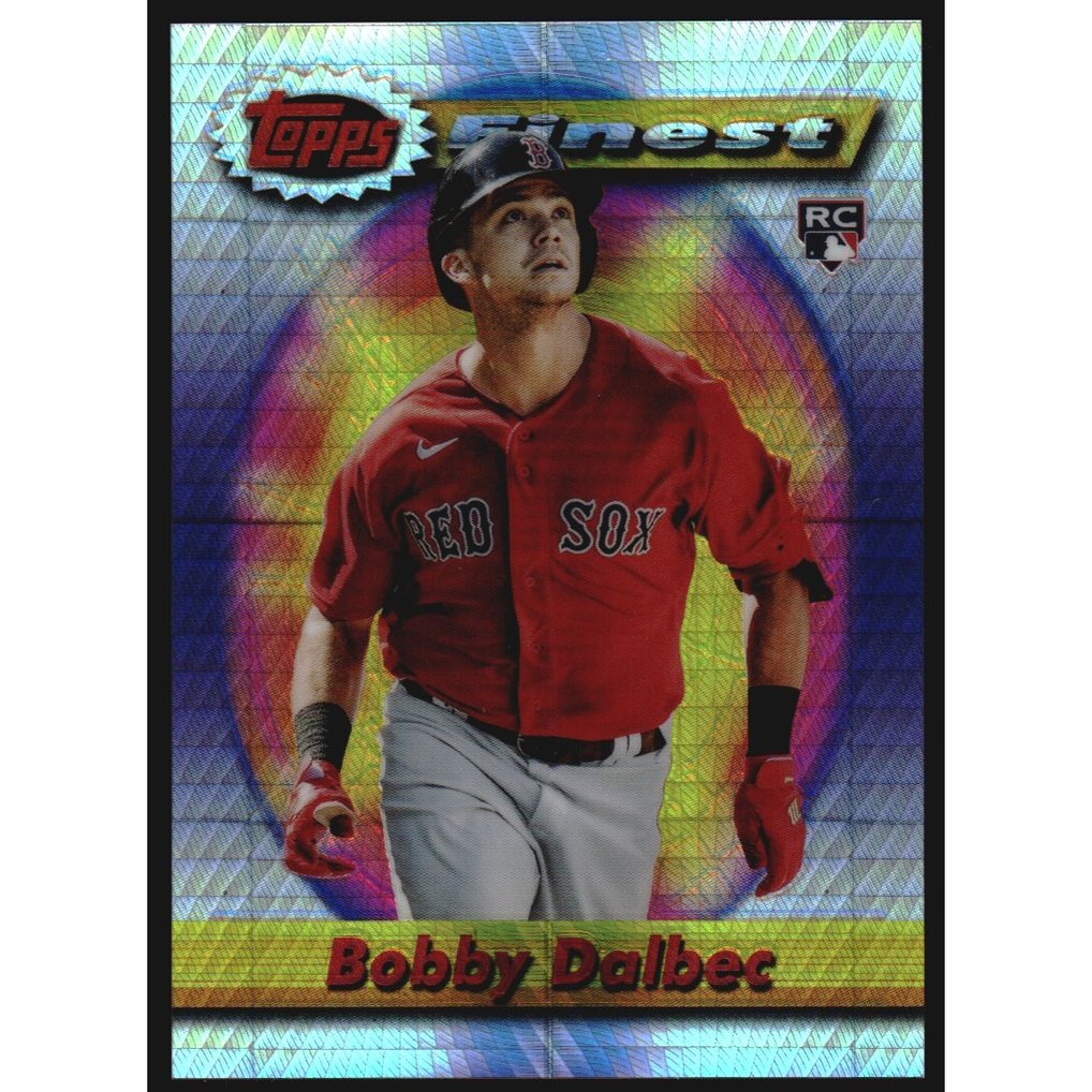 2021 Finest Flashbacks Prism Refractors #28 Bobby Dalbec