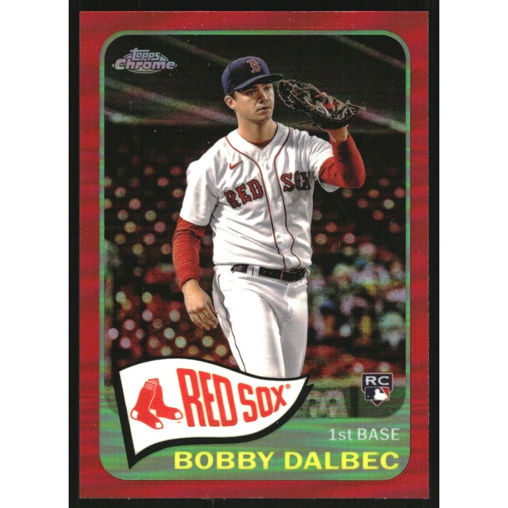 2021 Topps '65 Topps Redux Chrome Red Refractors #TC659 Bobby Dalbec